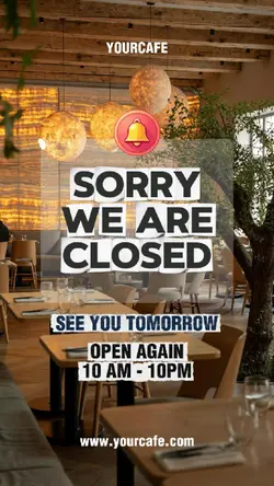 We Are Closed