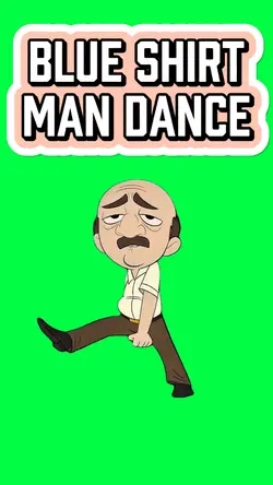 BLUE SHIRT MAN DANCE