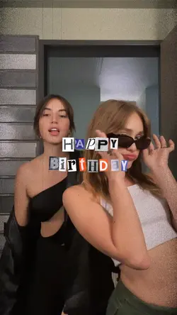 happy bday bestie
