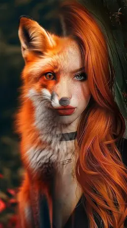 Red fox beautiful 