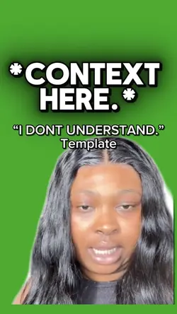 “I DONT UNDERSTAND.”