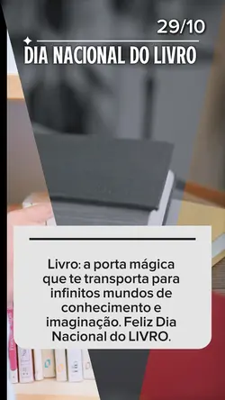 Dia nac. do LIVRO