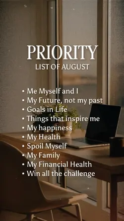 Priority in August