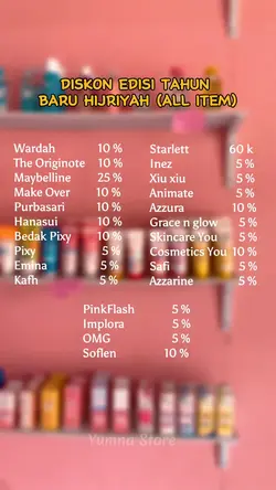 List Harga Produk