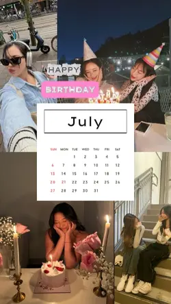 July happy birthday