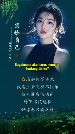 我看上去没有不快乐