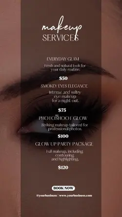 MAKEUP SERVICES