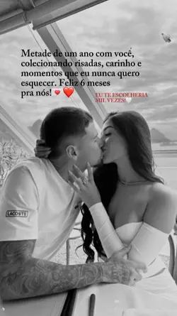 6 meses de namoro