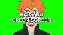 free Haikyuu green