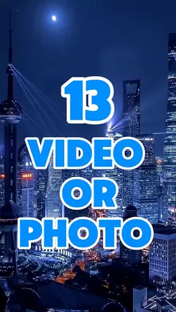 13 video or photo 