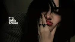into getting rough