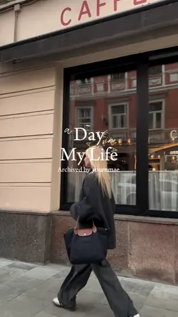 a day in my life 
