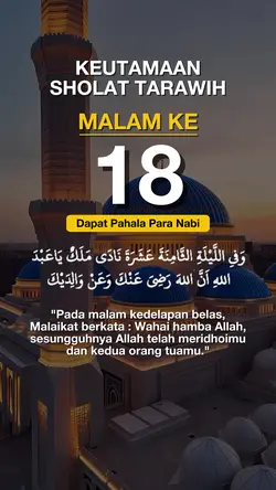 terawih malam ke 18