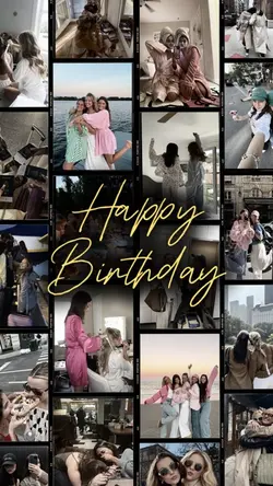 Birthday Collage