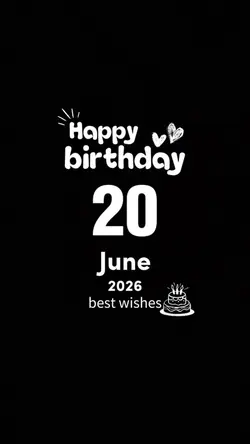hbd 20 june 2026