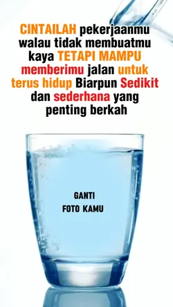 Cintai pekerjaanmu