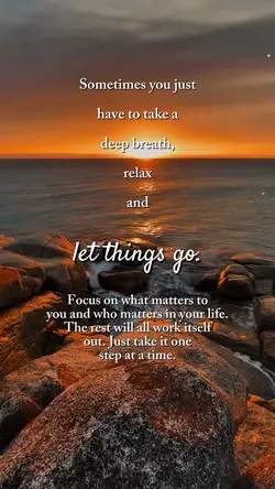 Let Things Go