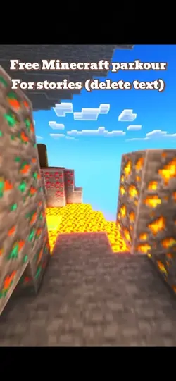 Minecraft parkour