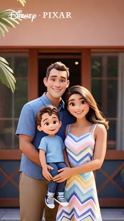 family cartoon