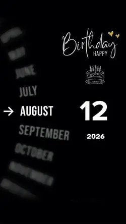 Hbd 12 August 2026