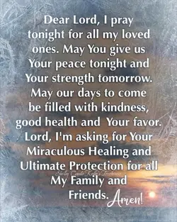goodnight prayer 