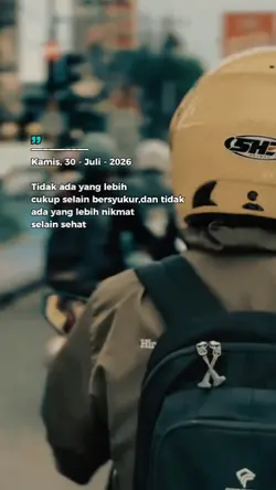 Kamis, 30 - Juli 