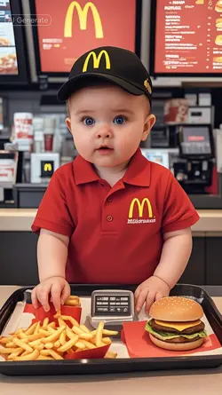 baby McDonald's ai