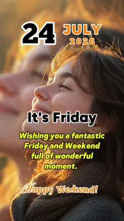 it's Friday