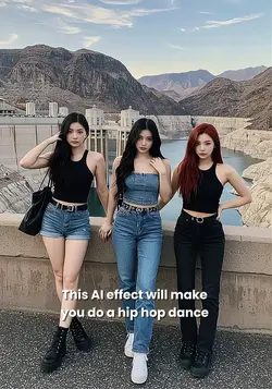 AI Hip hop dance 
