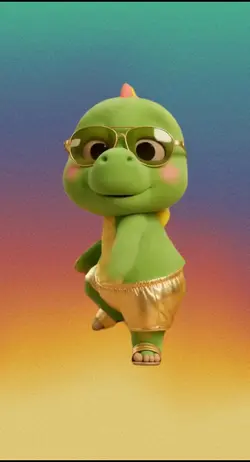baby dance dino