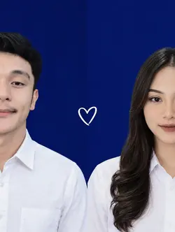 Background biru