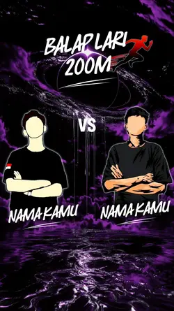 Template balap lari