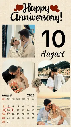 Anniversary 10 Augus