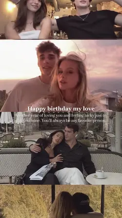 Birthday my love 