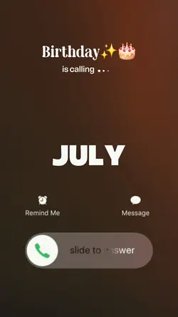 Birthday July