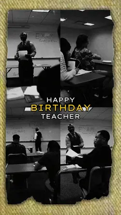  birthday teacher