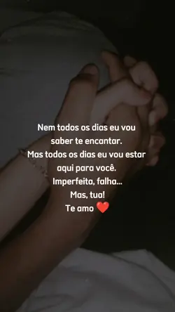 Te amo!