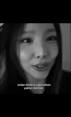 yalnız izlemek.