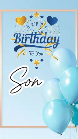 happy birthday son