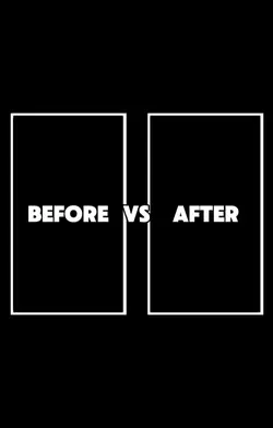 BEFORE AND AFTER 