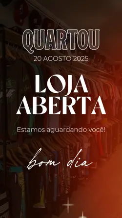 Loja aberta