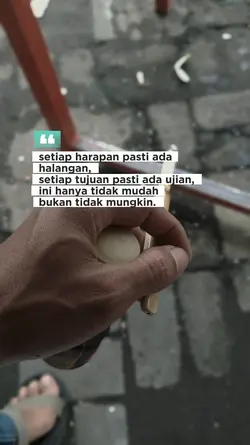 hanya tidak mudah