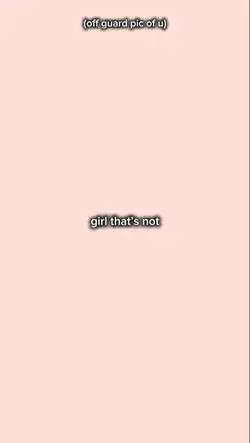 girl thats not me