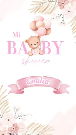 BABY shower niña