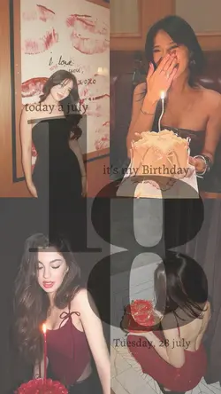 Birthday aesthetic