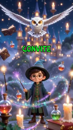 Convite Harry potter
