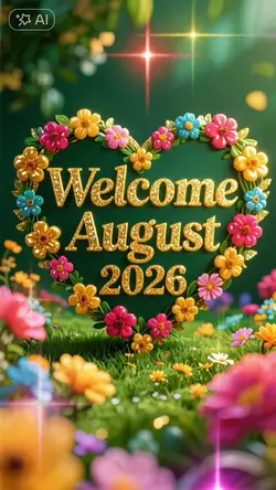 Welcome August 2026