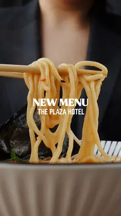New menu hotel