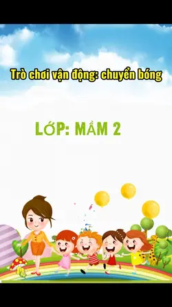 Trò chơi mầm non
