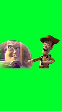 Woody laughing